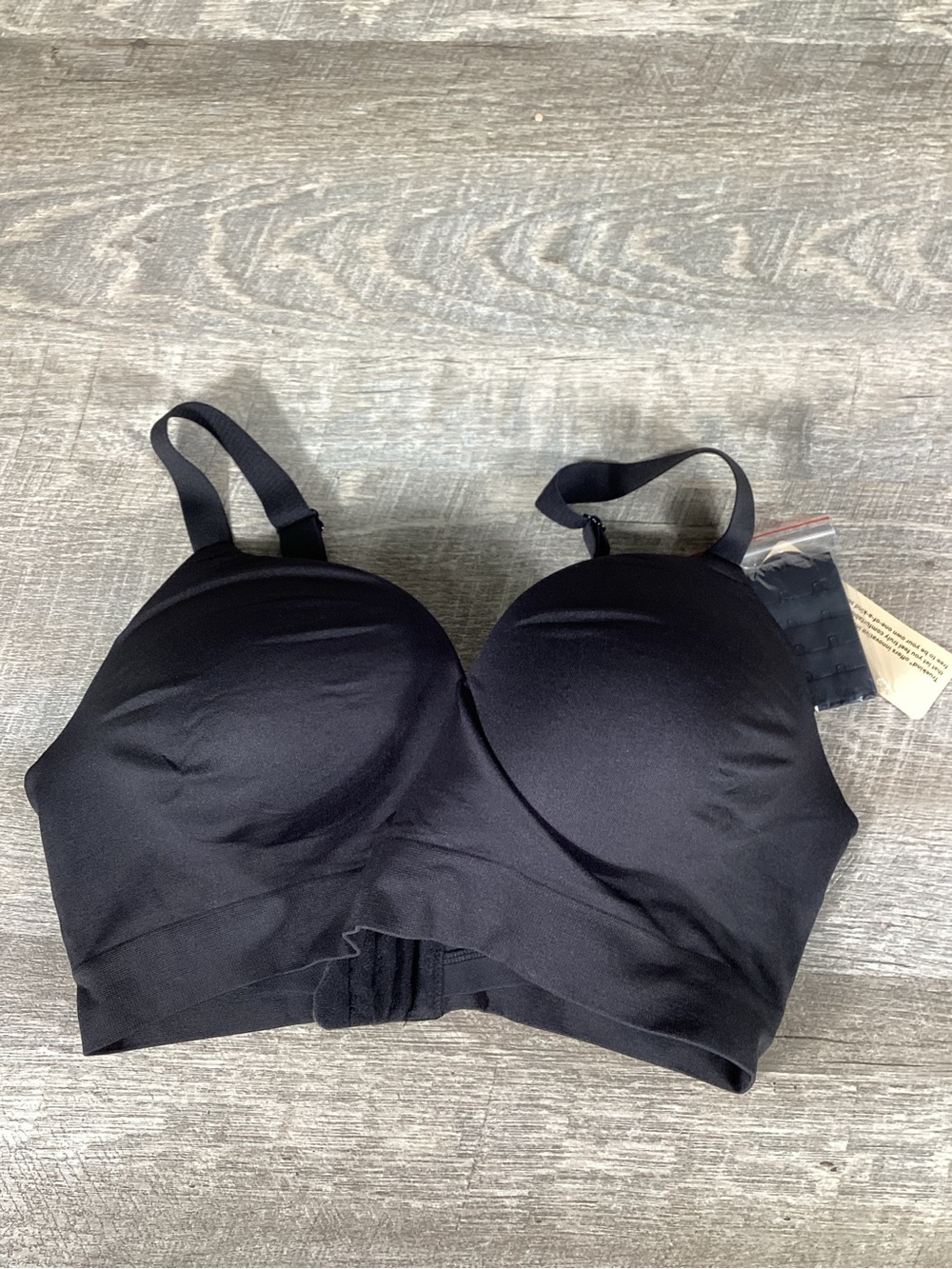 Truekind Wireless Shaping Bra Black XL Supportive Comfort New